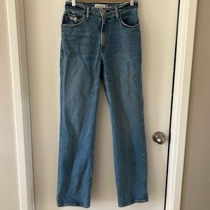 Abercrombie & fitch 90s relaxed Jean high rise curve love size 26